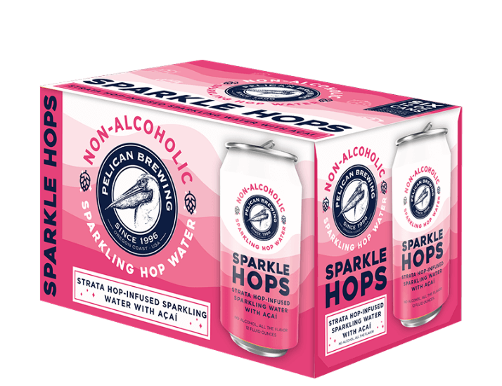 Citra Hop-infused Sparkling Water With Lemon