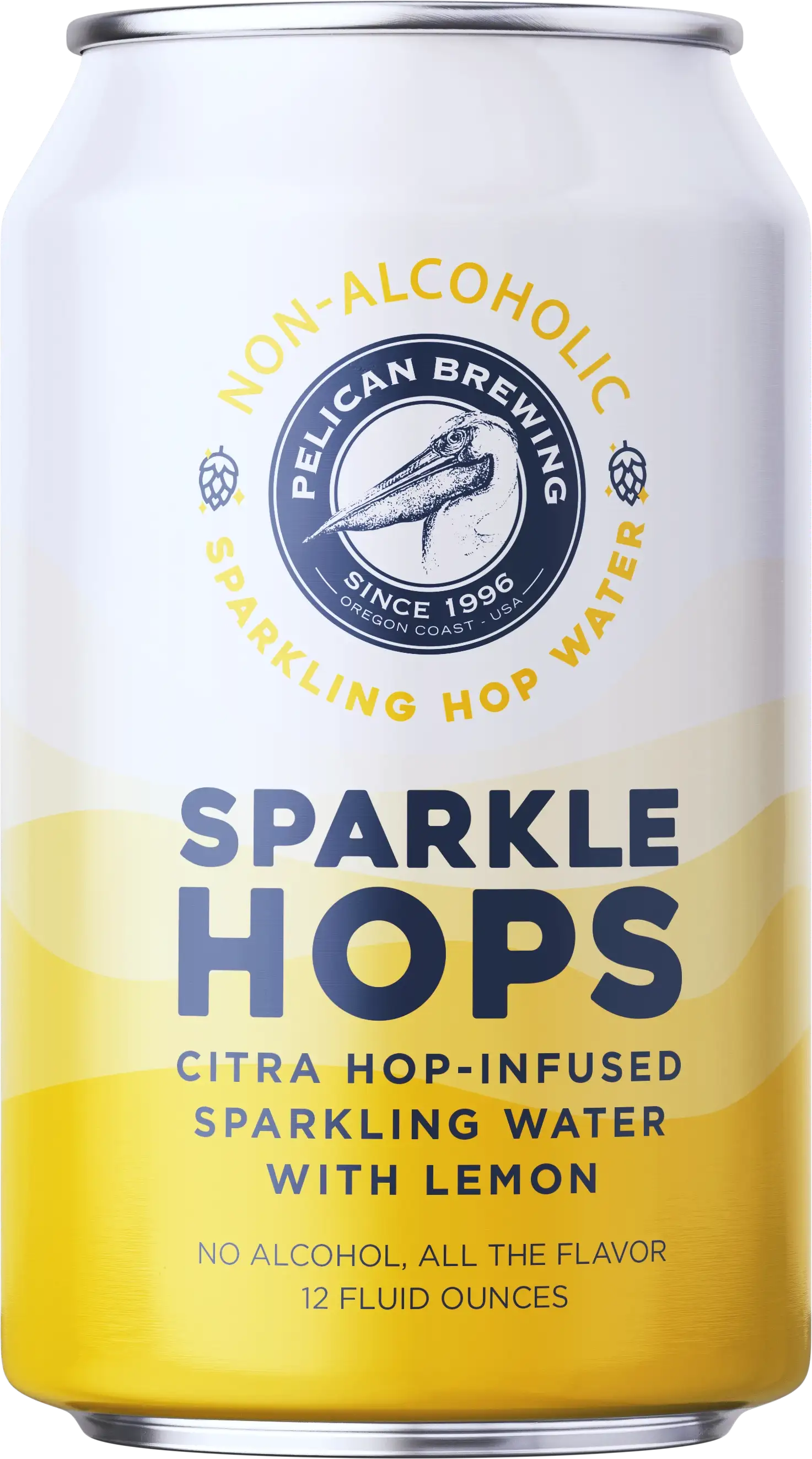 Citra Hop-infused Sparkling Water With Lemon